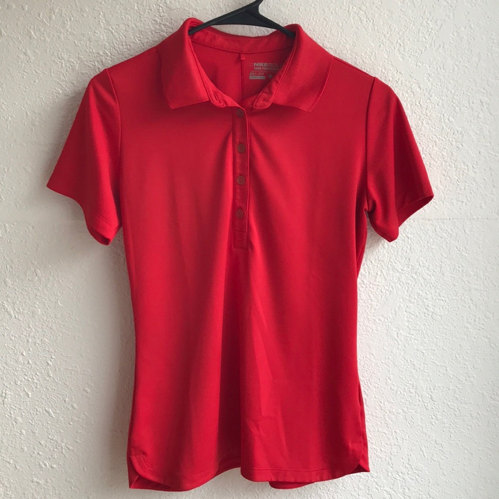 Nike Women Tour Performance Dri-Fit Collared Shirt